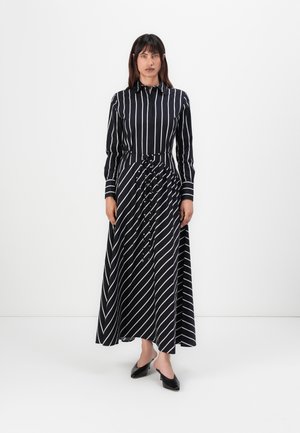 Pinko SARTU'  - Shirt dress - nero/bianco