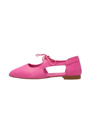 VENEZIA, BALLET PUMPS - Sportlicher Schnürer - pink