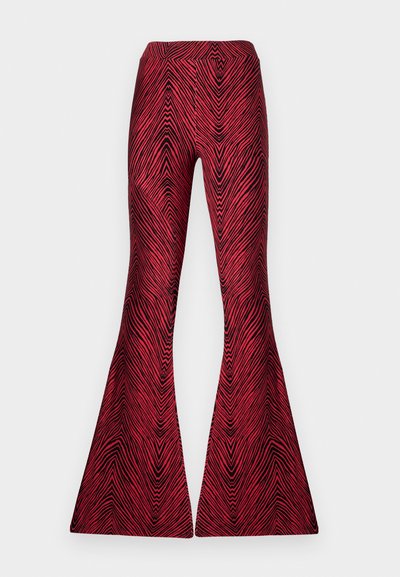 Stieglitz MISO FLARED LEGGINGS - Leggings - Trousers - red