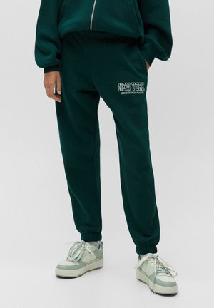 Jogginghose - mottled dark green