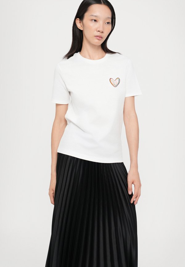 SWIRL HEART - Print T-shirt3