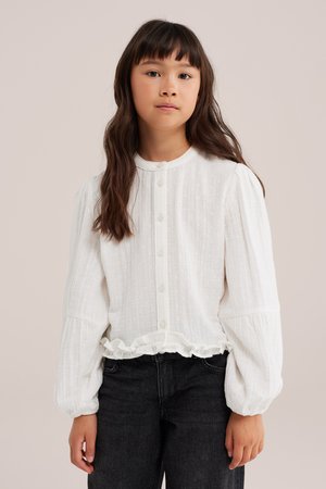 WE Fashion, Skjortebluser - white
