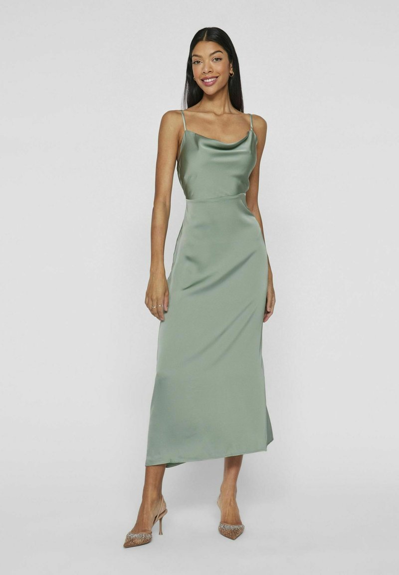 VILA VIRAVENNA STRAP NOOS - Dienas kleita - green milieu