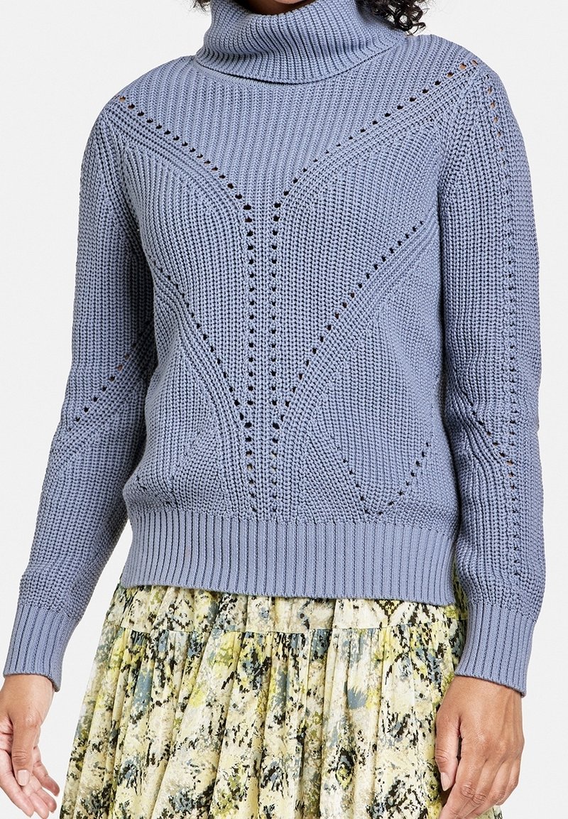 Taifun Stickad tröja - blue-grey