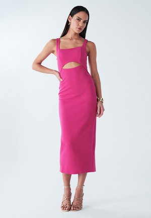 ADI MIDI  - Robe fourreau - hot pink