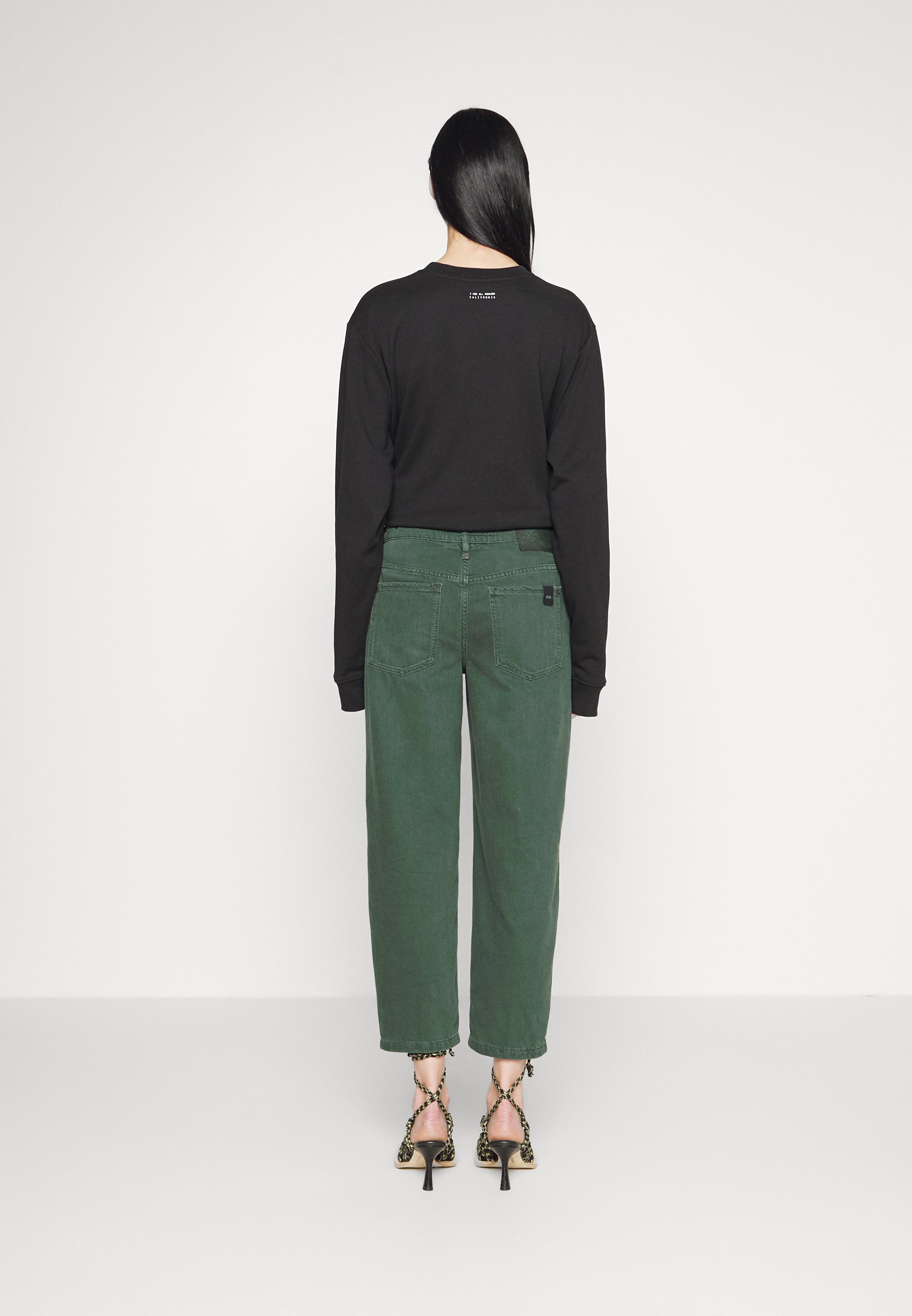 DRYKORN SHELTER - Bootcut jeans - green - Zalando.co.uk