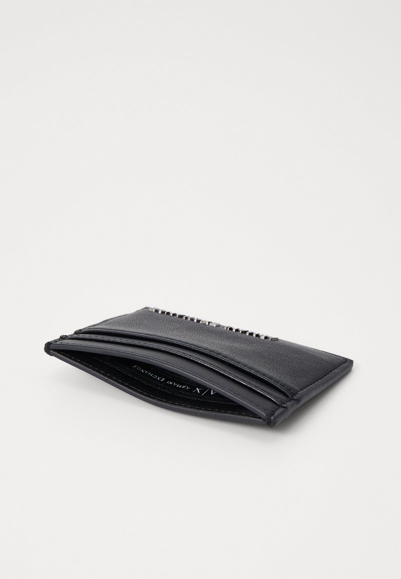 Porte-cartes De Crédit Fin En Cuir PU - 2 Pièces - Noir Et Bleu - Unisexe - Léger