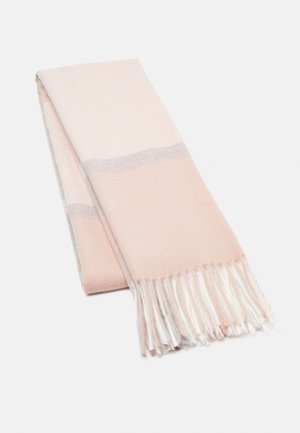 Sjal - pink/grey/off-white