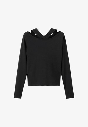 TEEN - Bluză cu mânecă lungă - black