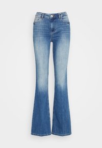 UP BEAT - Jeans a zampa - blue tencel sun