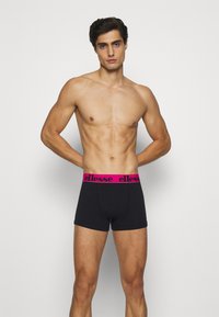 Ellesse PARMO FASHION TRUNKS 2 PACK - Cuecas boxer - black