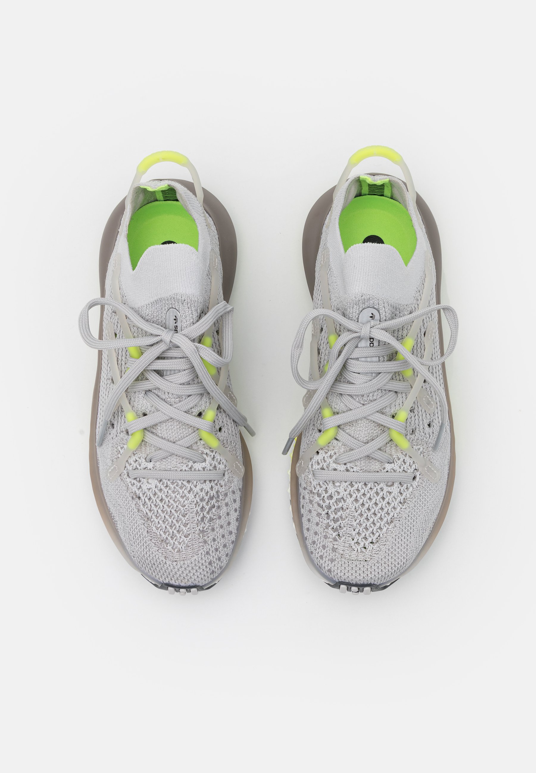 adidas Originals 4D FUSIO UNISEX - Sneakers laag - grey one/grey six/solar  yellow/Grijs - Zalando.nl