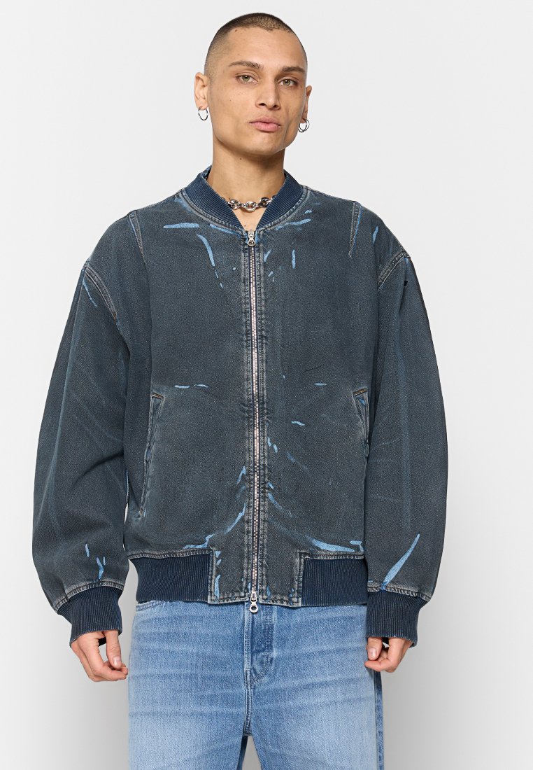 Diesel Spijkerjas blauw