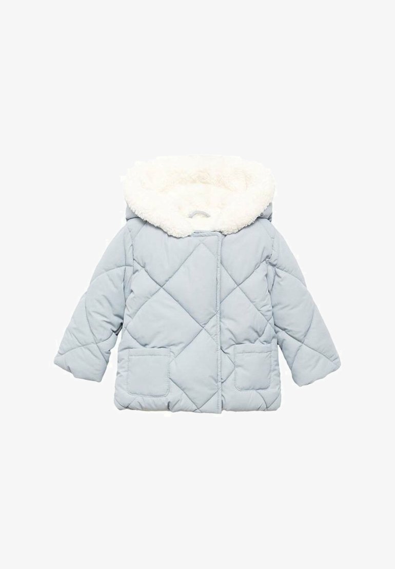 Mango Kids Wintermantel - light blue