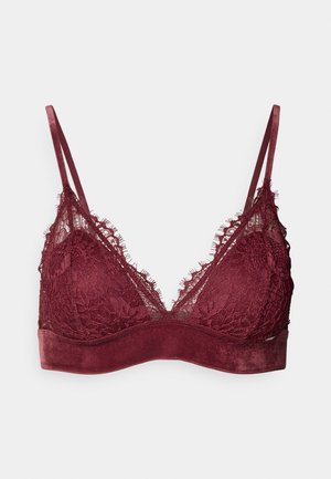 BRA BRALETTE NORA - Sutien triunghi - dark dusty red