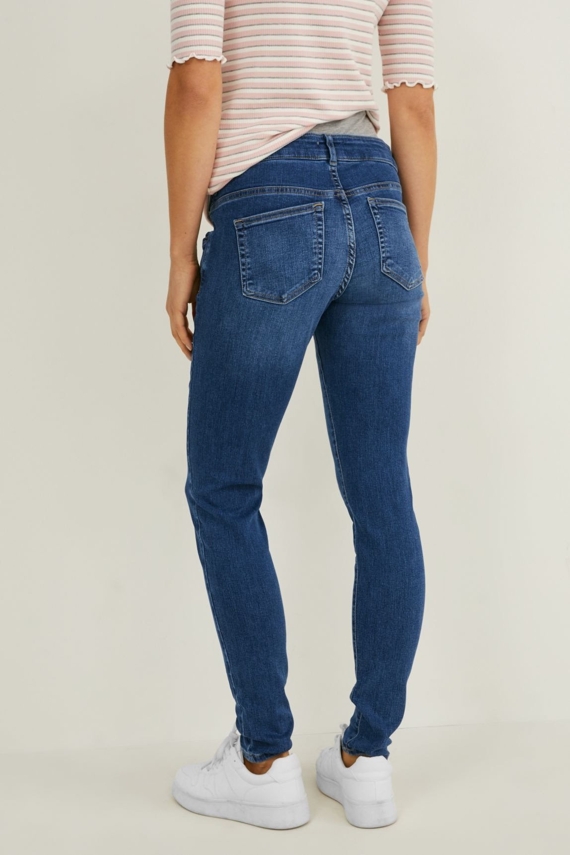 C\u0026A Jeans Skinny Fit - denim blue/blue - Zalando.de