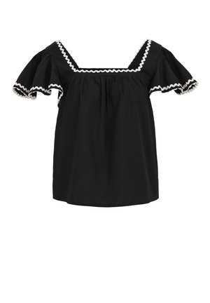 WE Fashion, Camicetta - black