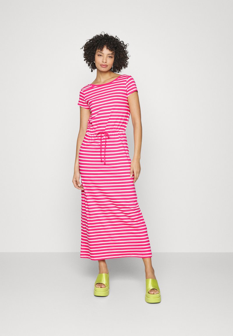 ONLY Tall ONLMAY LIFE STRING DRESS Vestido largo shocking pink dina