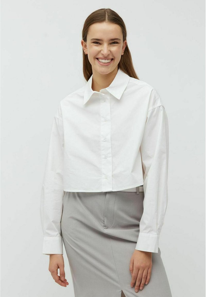 mbyM EMELE-M - Bluza s gumbima - white