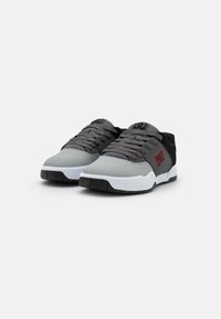 DC Shoes CENTRAL - Sapatilhas - black/grey/red