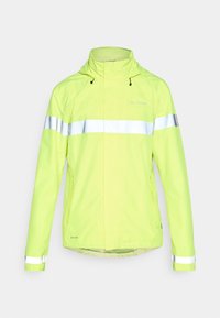 MENS LUMINUM RAIN JACKET - Dviratininkų striukė - neon yellow