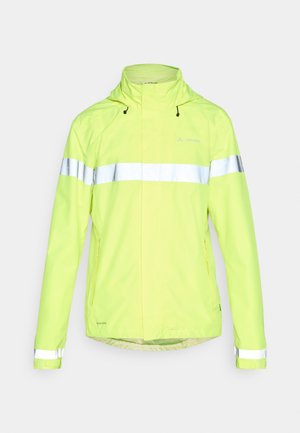 Vaude MENS LUMINUM RAIN JACKET - Cykeljacka - neon yellow