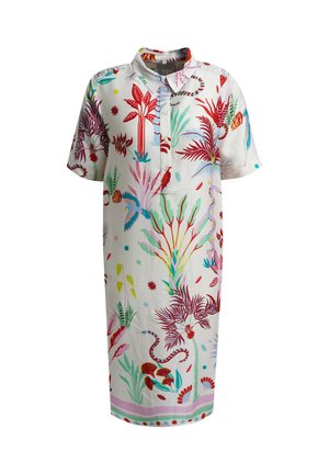 MILANO ITALY, MILANO ITALY SOMMERKLEID AUS VISKOSE MIT ALL OVER PRINT - Day dress - sand