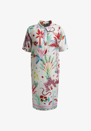MILANO ITALY, MILANO ITALY SOMMERKLEID AUS VISKOSE MIT ALL OVER PRINT - Day dress - sand