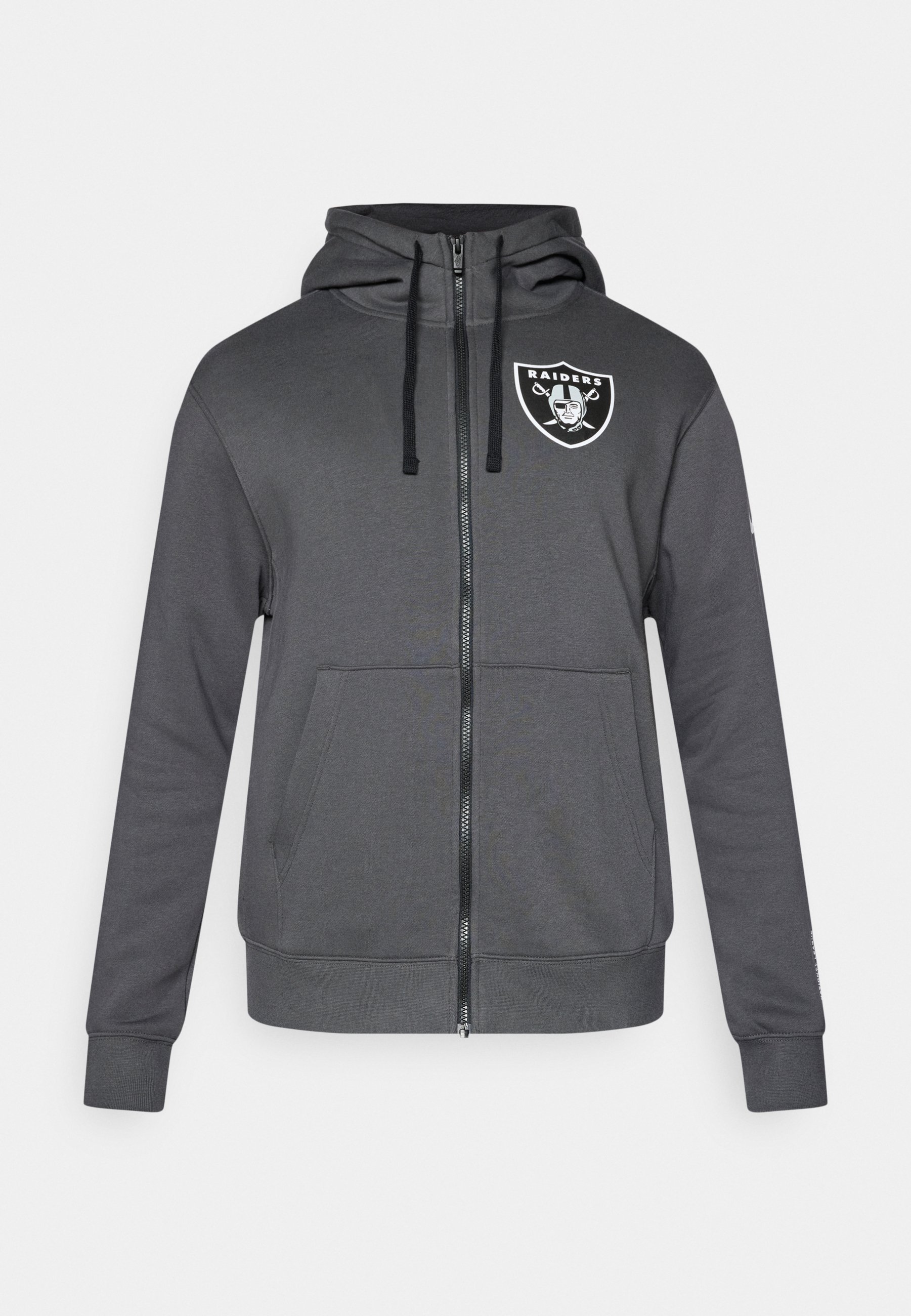 Nike Performance NFL LAS VEGAS RAIDERS FULL ZIP HOODIE - Club wear