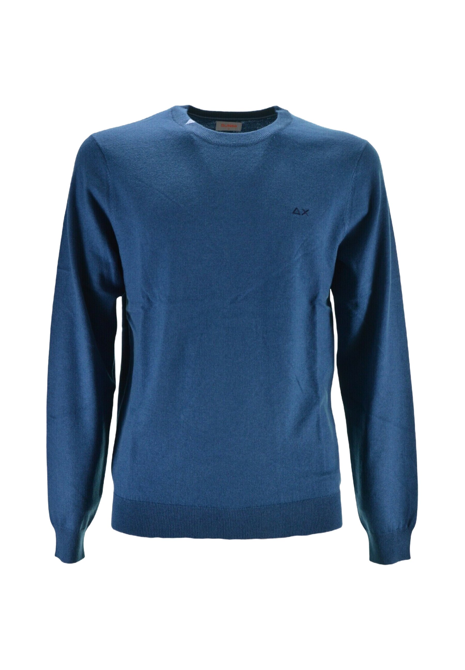 Maglione Azzurro Maglioni Sun68 Uomo Sun68 K44155 Blu Navy