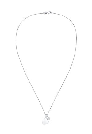 SPARKLING HEART LOVE - MIT KRISTALLEN VON SWAROVSKI® - Halskette - silberfarben