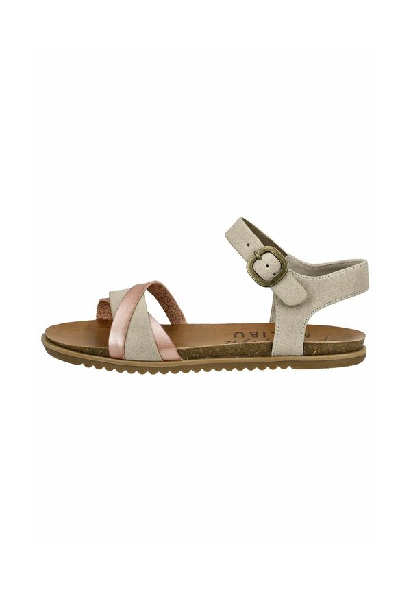 Riemensandalette - tan multi