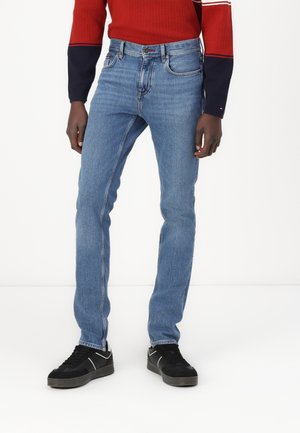 STRAIGHT DENTON - Jeans Straight Leg - blue