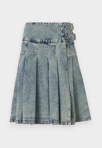 AGYNESS SKIRT - Farmerszoknya - blue dirty wash