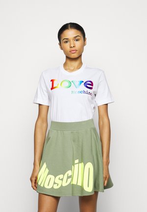 T-shirt imprimé - optical white