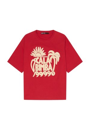 BIMBA Y LOLA, T-shirt con stampa - rojo