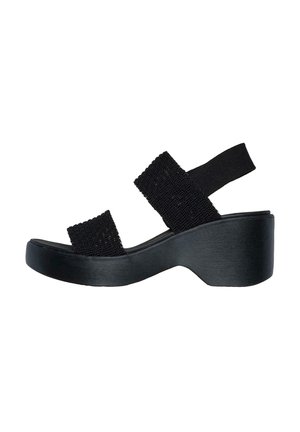 CALI DAY - Sandalen met plateauzool - black