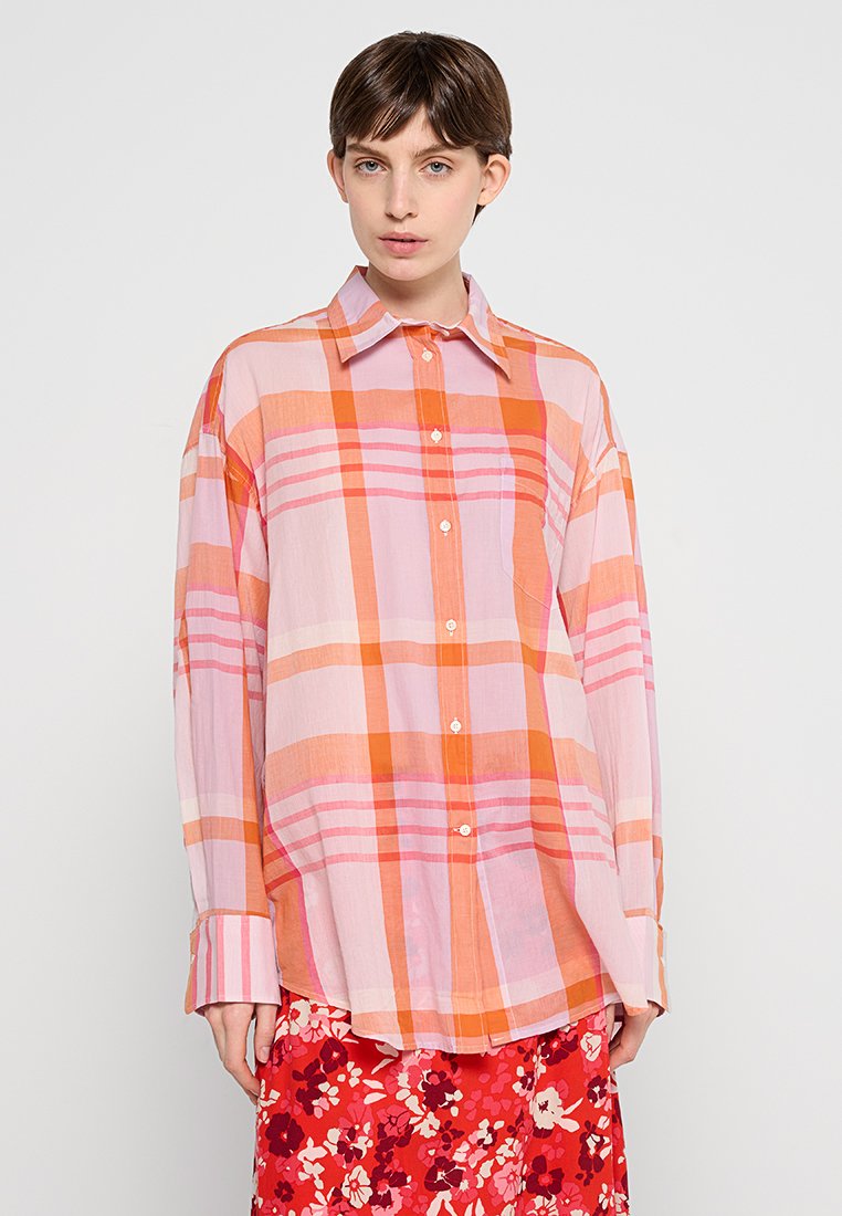 Gant Overhemdblouse lila Gant Overhemdblouse lila