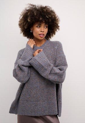 Culture CUMALAY - Jumper - brown blue melange
