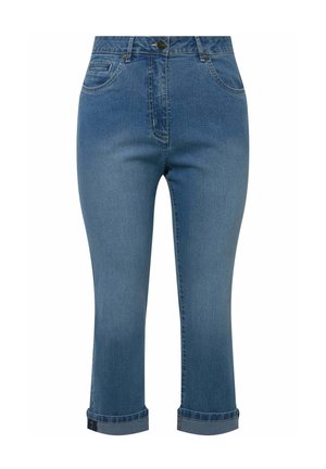 Angel of Style 7/8-AMY STRETCHKOMFORT 5-POCKET - Jeans Slim Fit - light blue