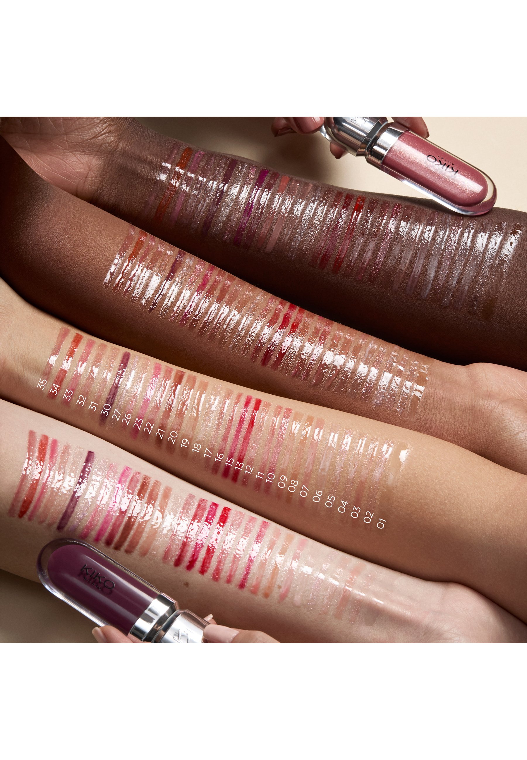 KIKO Milano 3D HYDRA LIPGLOSS - Lipgloss - 19 Cream Cashmere/beige