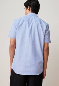 Next REGULAR FIT - EASY IRON SHORT SLEEVE OXFORD 2 PACK   - Overhemd - blue bengal blue dobby