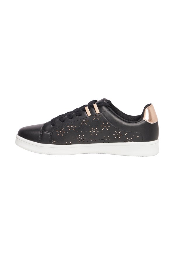 AMERICAN INSPIRATION FASHION COOL EASY NIEDRIGE PERFORIERTE TENNIS - Sneaker low - noir