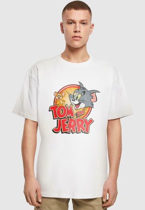 TOM AND JERRY - VINTAGE GRAPHIC HEAVY  TEE - T-Shirt print - white