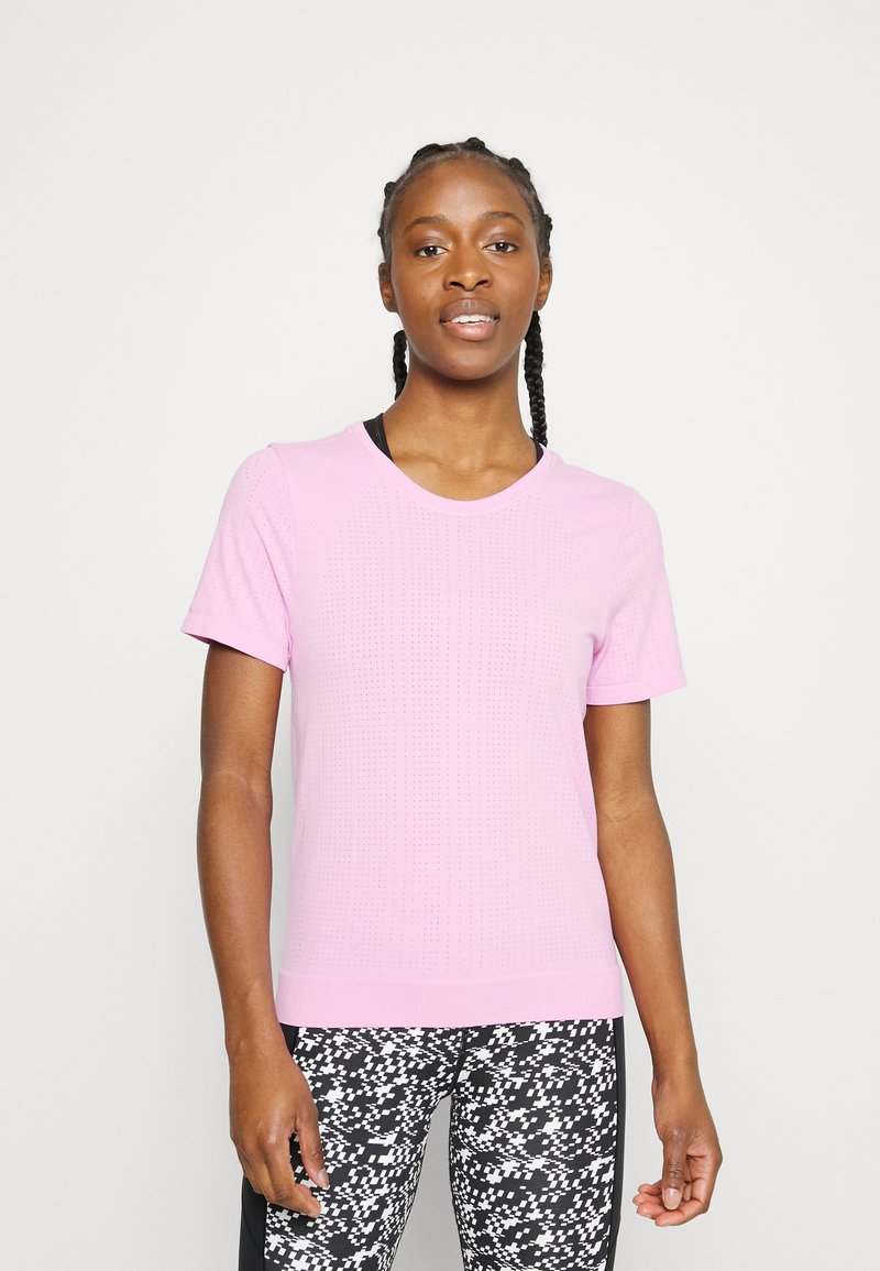 Athleta IN MOTION TEE - T-shirt básica - quartz pink
