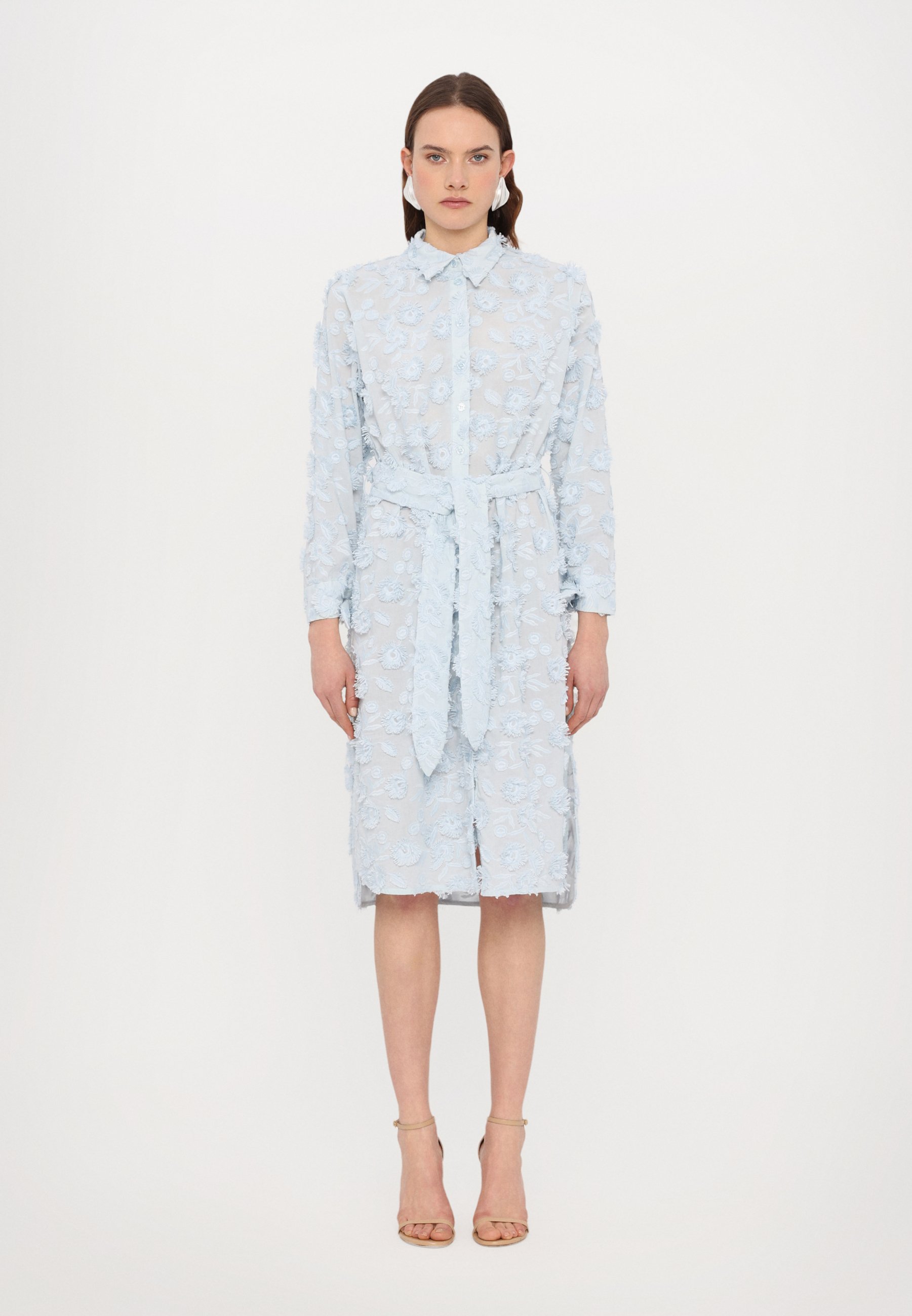Hofmann Copenhagen CALYPSO - Shirt dress - aquamarine blue/light blue - Zalando.ie Hofmann Copenhagen CALYPSO - Shirt dress - aquamarine blue/light blue - Zalando.ie