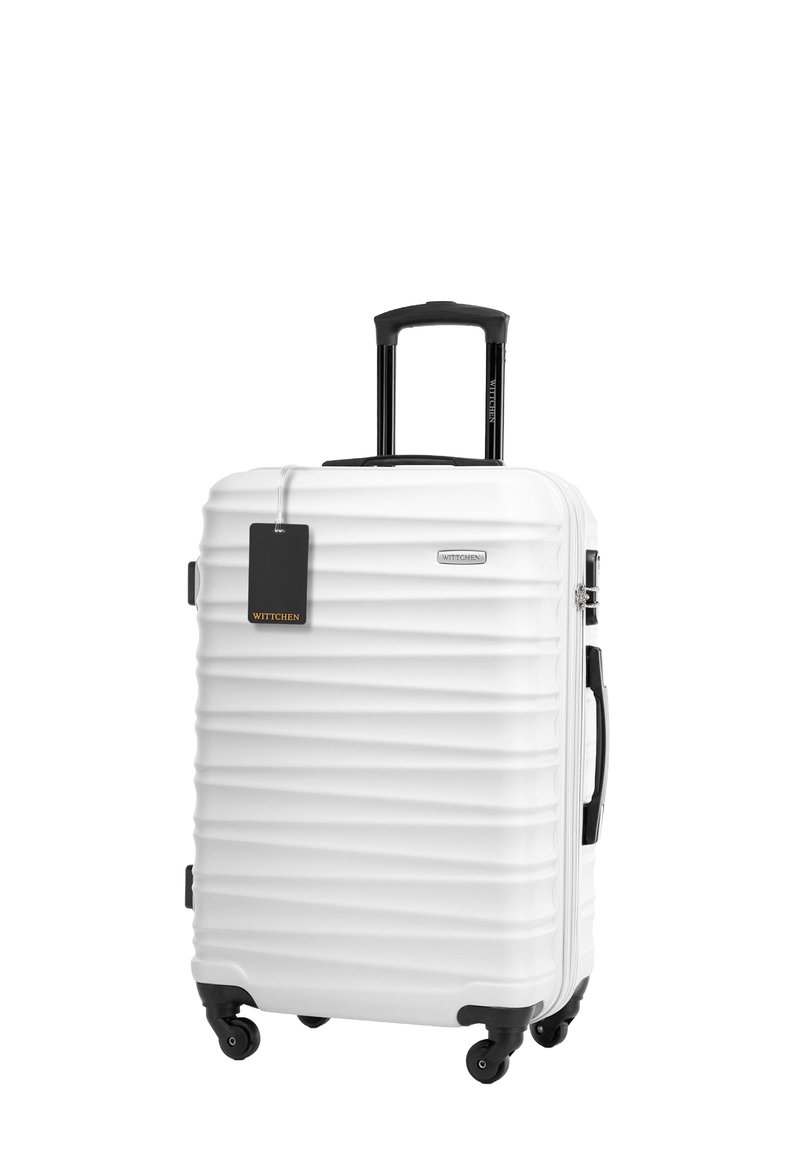 WITTCHEN MEDIUM SUITCASE WITH LUGGAGE TAG - Trolley - white