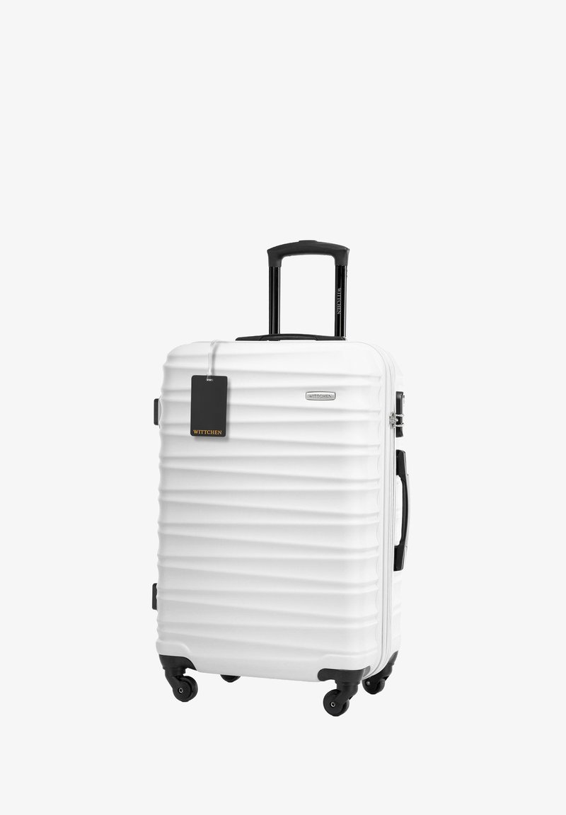 WITTCHEN MEDIUM SUITCASE WITH LUGGAGE TAG - Kufr - white