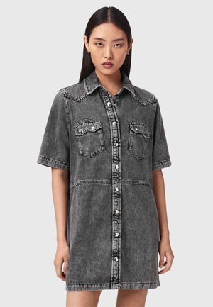 ROCK  - Robe en jean - washed grey
