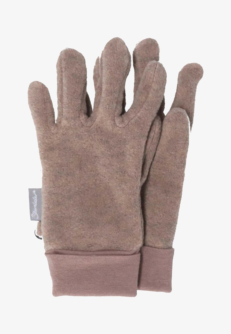 Sterntaler FINGERHANDSCHUH MICROFLEECE - Fingerhandschuh - dunkelbraun